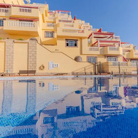Penthouse With Panoramic Ocean Views & Terrace In Torviscas Appartement Costa Adeje (Tenerife)